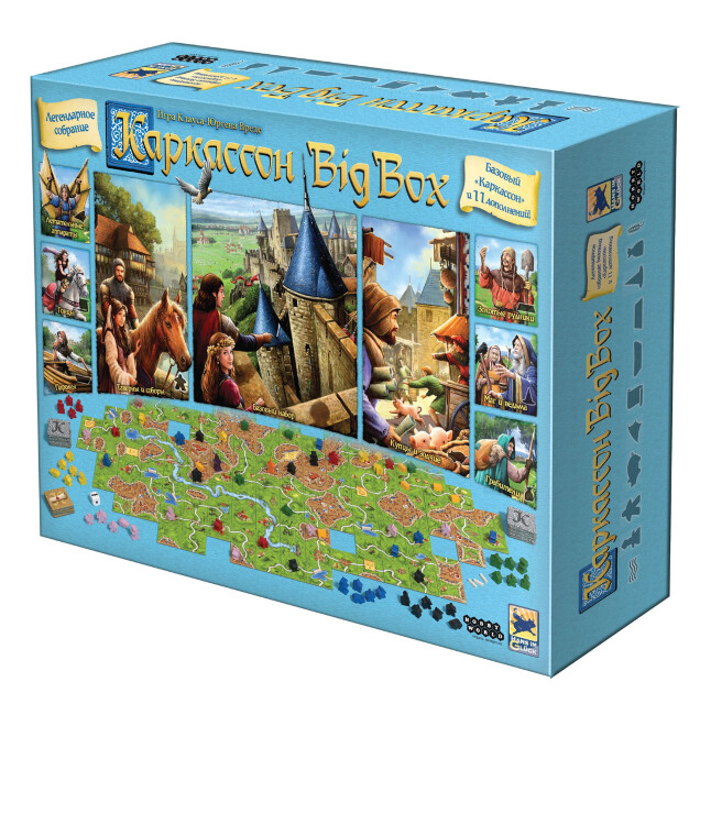 Настольная игра Каркассон: Big Box